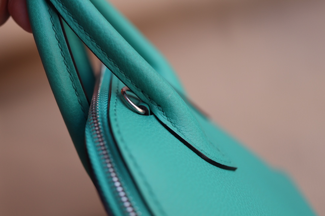 에르메스 미니 볼리드백 베르트베로나 은장 에버컬러